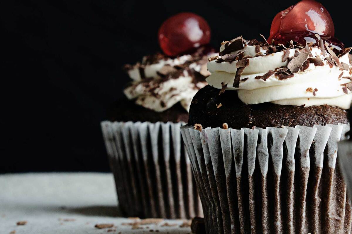 Chocolate Cupcake Detail